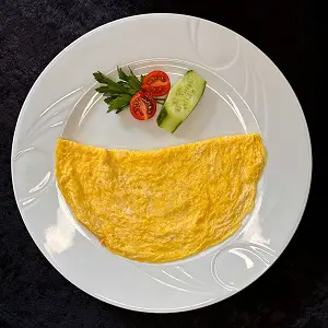 PEYNİRLİ OMLET (KAŞARLI)