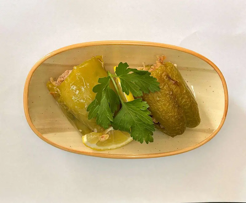 ZEYTİNYAĞLI BİBER DOLMA