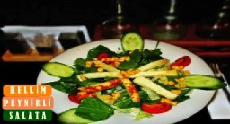 Hellim Peynirli Salata